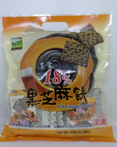 JH-BLACK SESAME CRACKER-320G