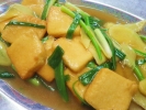 Bean Curd with Ginger & scallion  Bean Curd