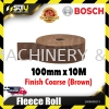 BOSCH 2608608215/ 216 100MM x 10M Fleece Roll (Best for Finish Coarse/ Bright) Accessorices Wood Working Machine