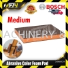 BOSCH 2608608229/ 230/ 231 Abrasive Color Foam Pad (Medium/Fine/Super Fine) Accessorices Wood Working Machine