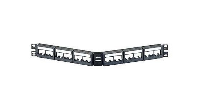 PANDUIT Cat6 Angle Patch Panel 24 Port