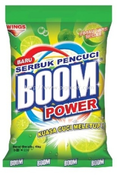 BOOM DETERGENT LIME 4KG