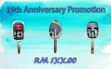 promotion proton exora, Toyota cobra alarm, honda car key remote control PROMOTION