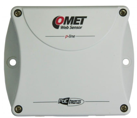 COMET P8641 Web Sensor with PoE - four channels remote thermometer hygrometer