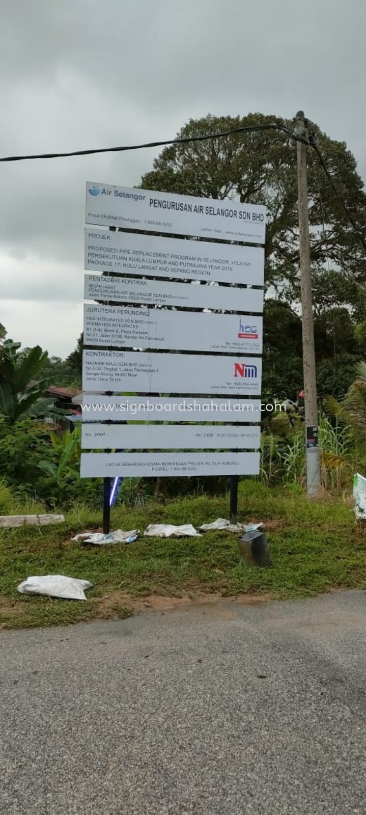 Essential Building Kajang - Project Signage