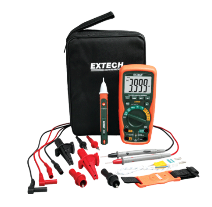 extech ex505-k : heavy duty industrial multimeter kit