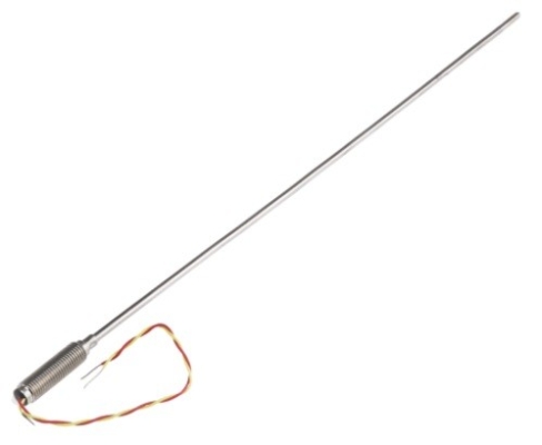  847-1154 - RS PRO Type K Thermocouple 250mm Length, 3mm Diameter  +1100C