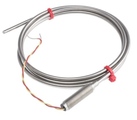  847-1148 - RS PRO Type K Thermocouple 1m Length, 3mm Diameter  +1100C