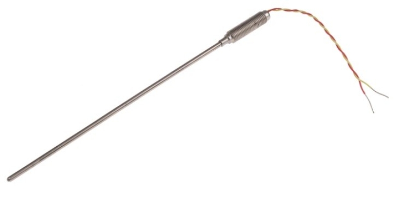  847-1157 - RS PRO Type K Thermocouple 150mm Length, 3mm Diameter  +1100C