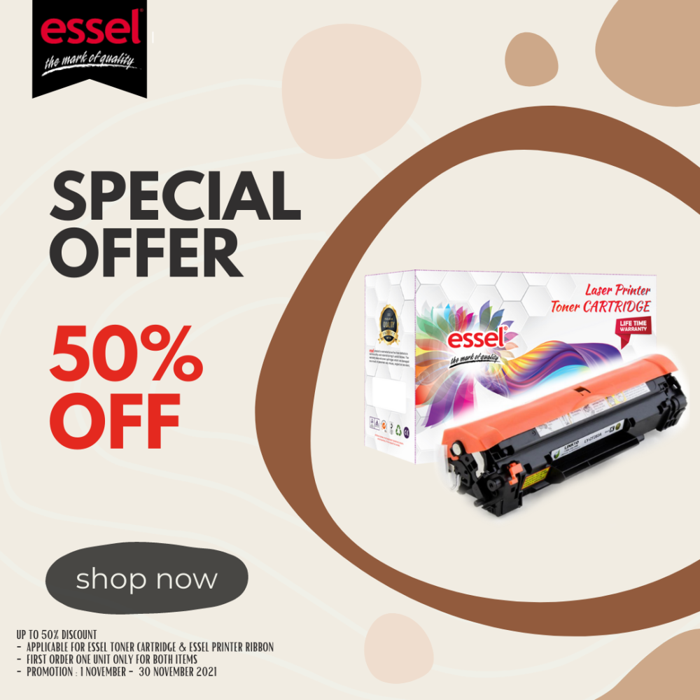 Essel 50% promotion