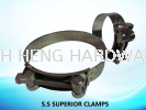 S.S SUPERIOR CLAMPS HOSE CLAMPS