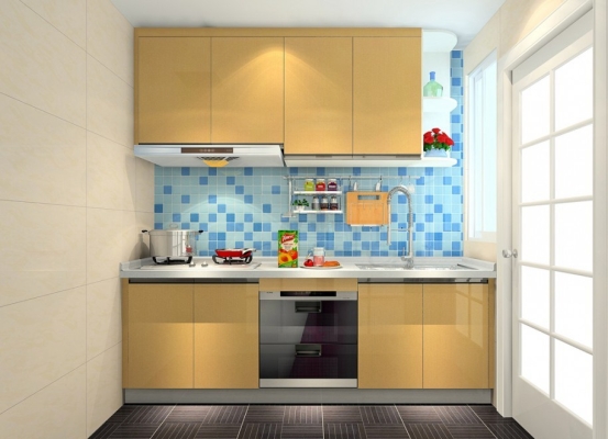 WoodGrain Kitchen Cabinet 2022 Design Sample