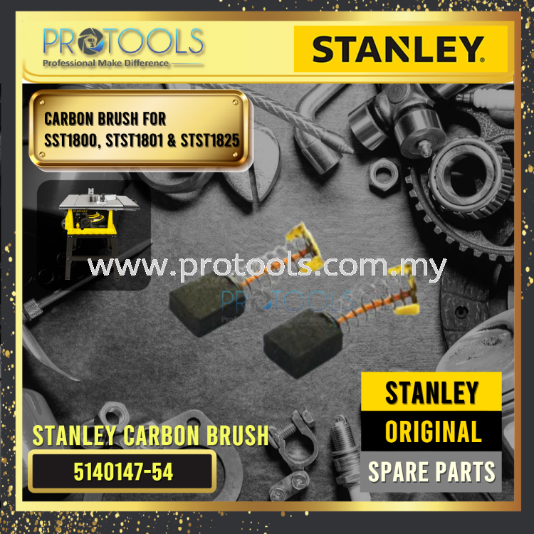 STANLEY 5140147-54 CARBON BRUSH FOR SST1800, SST1801, STST1825