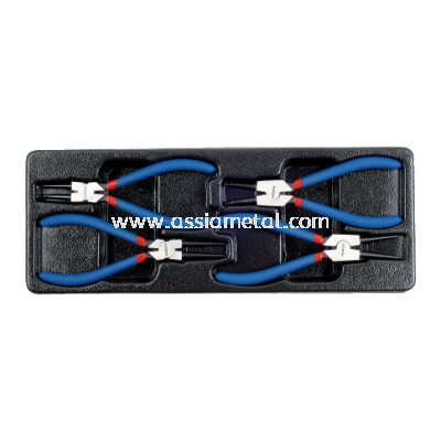 LICOTA ACK384010 Euro Type Snap Ring Pliers Set ( 4Pcs )