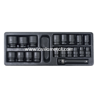 LICOTA ACK384022 1/2" Dr Impact Socket Set ( 19Pcs )