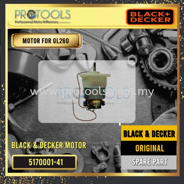 BLACK & DECKER 5170001- 41 MOTOR FOR GL260