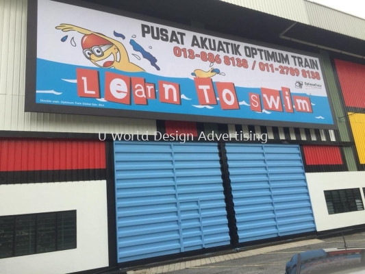 Optimum Triain Billboard sign at Subang Jaya,Signboard Klang, Selangor, Kuala Lumpur, KL