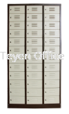 36 Compartment Steel Locker with Steel Swinging Door c/w Camlock SCM-0003 LOCKER COMPACTMENT STEEL FURNITURE