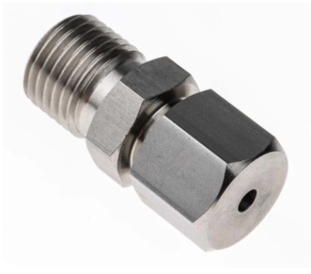  381-7362 - RS PRO Thermocouple Compression Fitting for use with Thermocouple With 3mm Probe Diamete