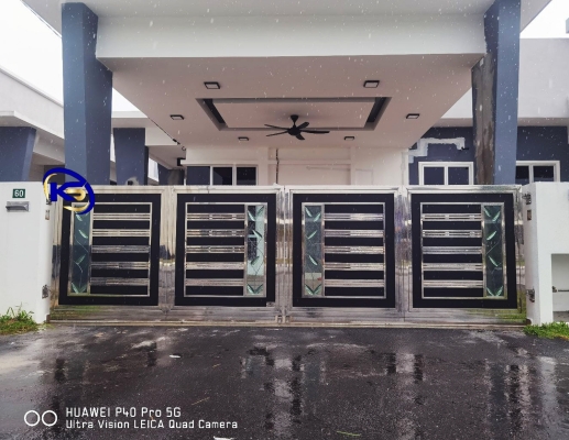 Folding Gate Taman Jana Harmoni, Kamunting