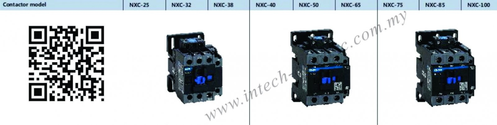 CHINT AC CONTACTOR NXC-25 ~ NXC-100 