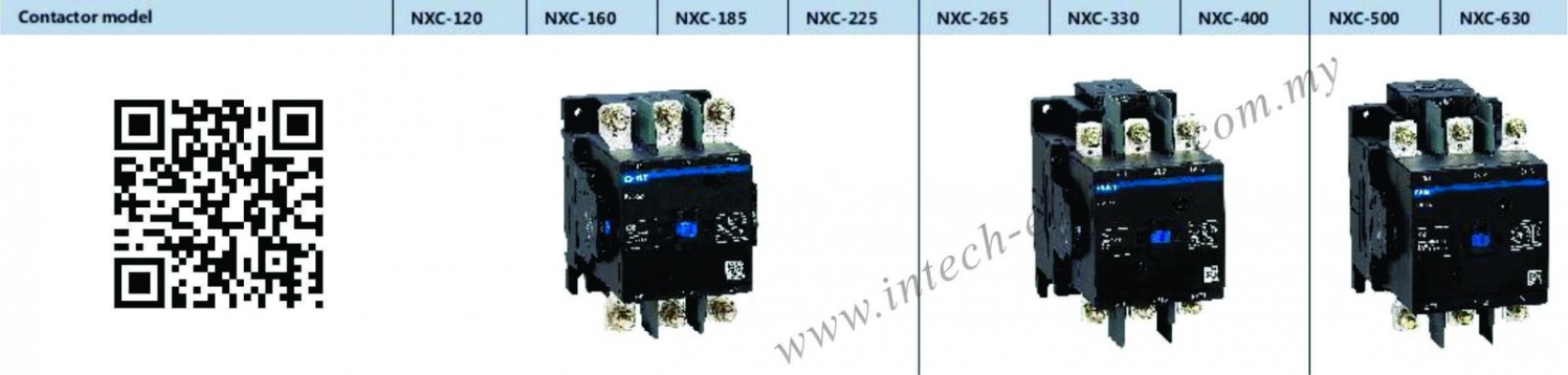 CHINT AC CONTACTOR NXC-120 ~ NXC-630