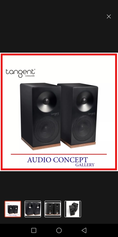 Tangent X5 bookshelf speakers