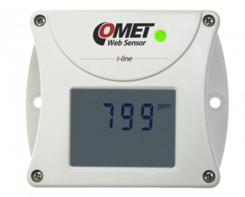 COMET T5540 WebSensor - remote CO2 concentration with Ethernet interface