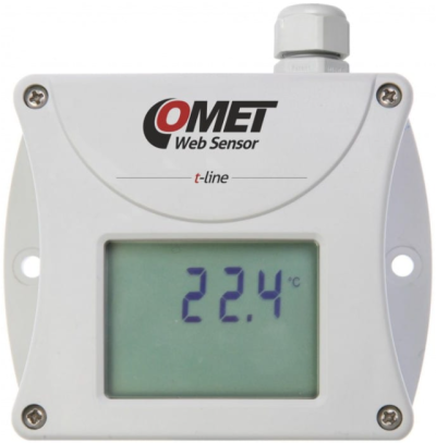 COMET T4511 WebSensor - remote thermometer with Ethernet interface