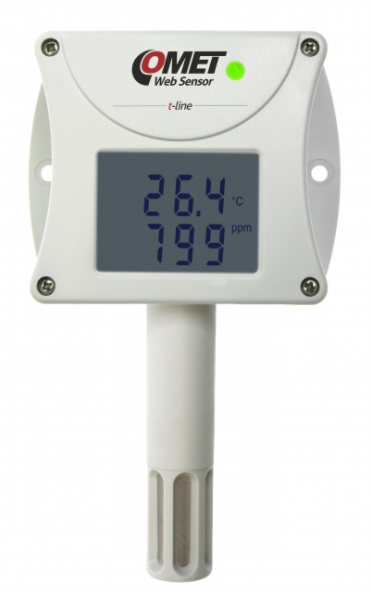 COMET T6540 WebSensor - remote CO2 concentration thermometer hygrometer with Ethernet interface