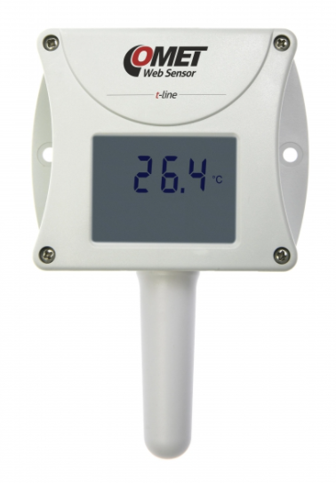 comet t0510 websensor - remote thermometer with ethernet interface