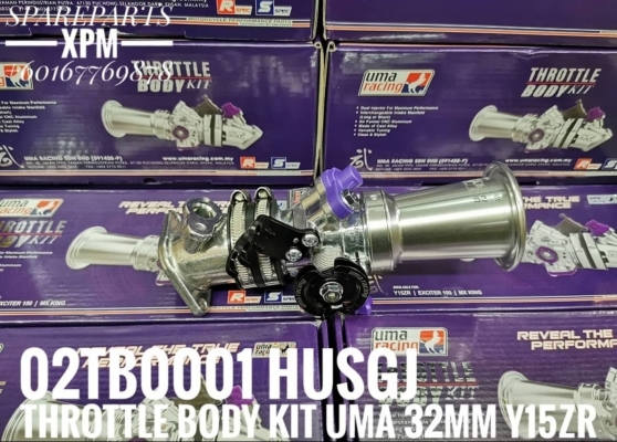 THROTTLE BODY KIT UMA RACING 32MM Y15ZR 02TB0001 AJIEA