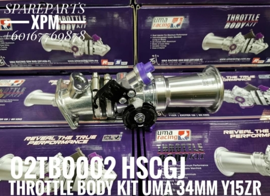 THROTTLE BODY KIT UMA RACING 34MM Y15ZR 02TB0002 ANIEA