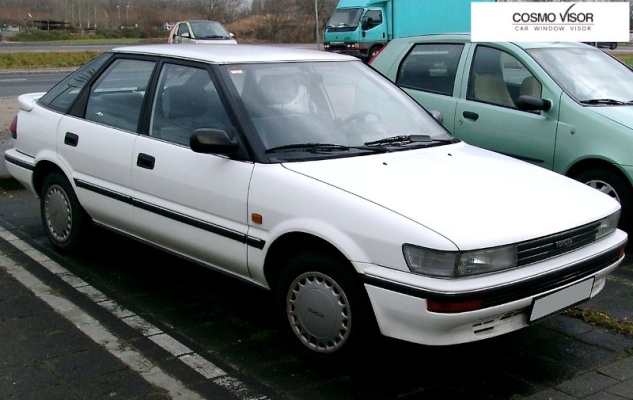 TOYOTA COROLLA AE90 LIFTBACK 1988 - 1991 = COSMO DOOR VISOR