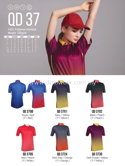 Polo T-Shirt Quick Dry QD37