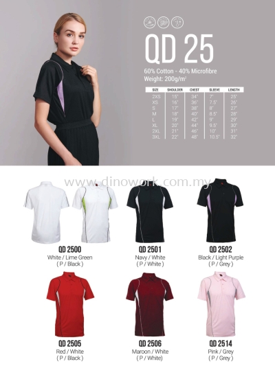 Polo T-Shirt Quick Dry QD25