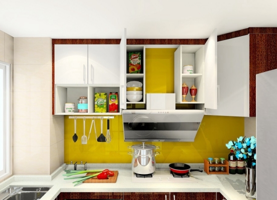 Kabinet Dapur Pintu Gaya Solid