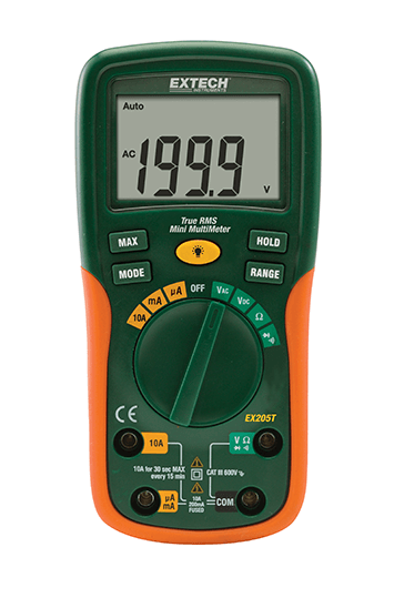 extech ex205t : truerms digital multimeter