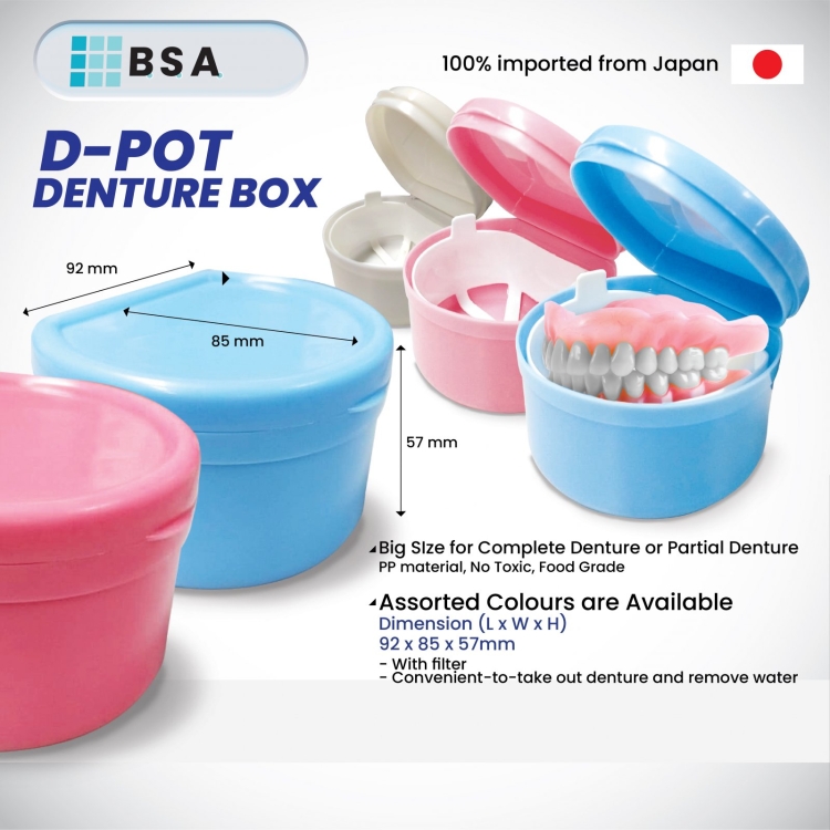 D-POT DENTURE BOX