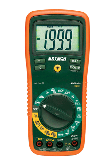 EXTECH EX410A : 8 Function Professional MultiMeter