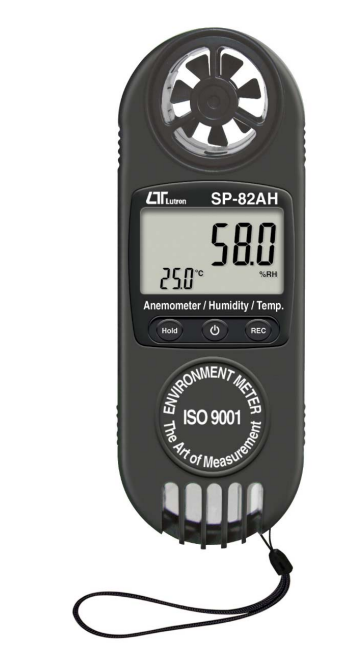 LUTRON SP-82AH ANEMOMETER, HUMIDITY/TEMP.