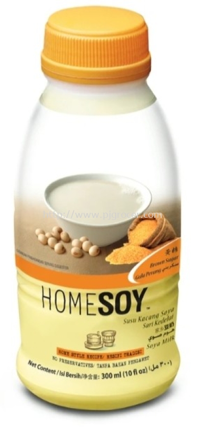 HOMESOY BROWN SUGAR PP BOTTLE 300ML