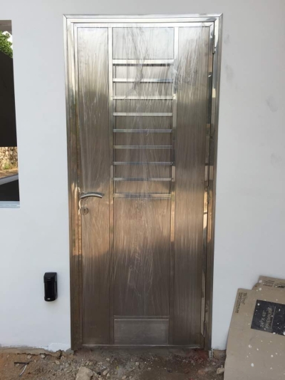 Custom Stainless Steel Security Door Johor Bahru