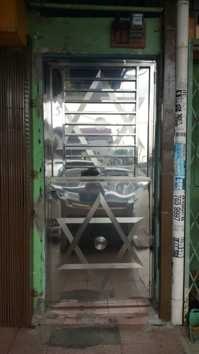 Custom Stainless Steel Security Door Johor Bahru