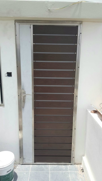 Custom Stainless Steel Security Door Johor Bahru