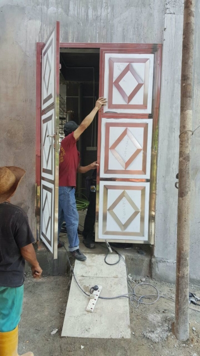 Pintu Keselamatan Keluli Tahan Karat Johor Bahru