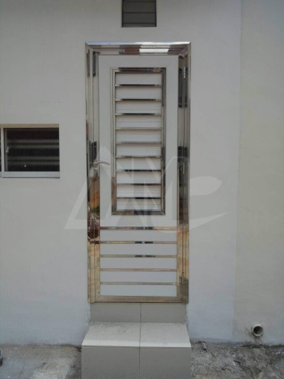 Custom Stainless Steel Security Door Johor Bahru