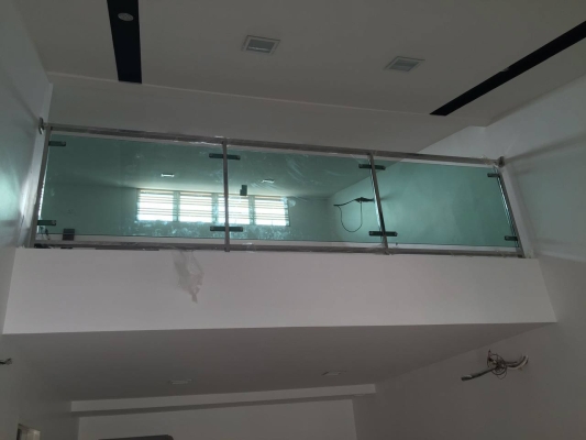 Balcony Stainless Steel Glass Fencing Johor Jaya