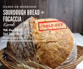 Basic Sourdough & Foccacia Hands On Workshop Baking Workshop Baking & Culinary