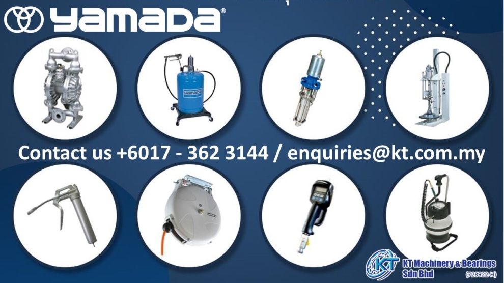 Yamada's product range cater for different industry needs.